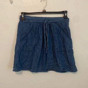 Draper James mini denim skirt